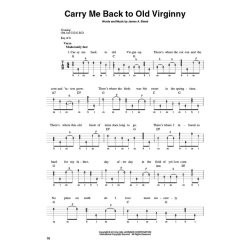 Folk Songs For Banjo: 40 Traditional American Songs