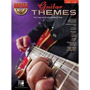 GUITAR PLAY ALONG VOLUME 136 GUITAR THEMES GTR BK/CD
