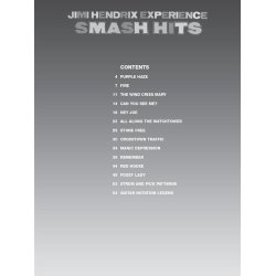 Jimi Hendrix: Smash Hits - Easy Guitar