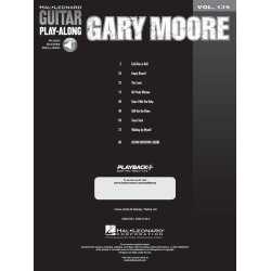 Guitar Play-Along Volume 139: Gary Moore