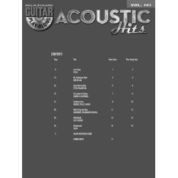 Guitar Play-Along Volume 141: Acoustic Hits