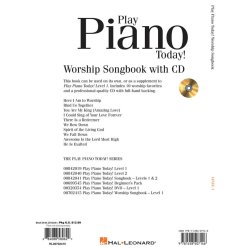 Play Piano Today! - Worship Songbook