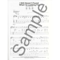 U2: 18 Singles (Easy Guitar)