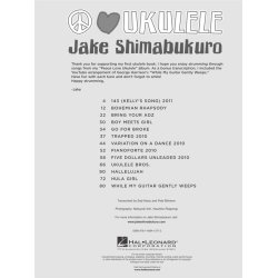 Jake Shimabukuro: Peace Love Ukulele