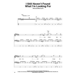 Bass Play-Along Volume 41: U2