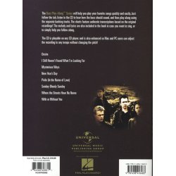 Bass Play-Along Volume 41: U2