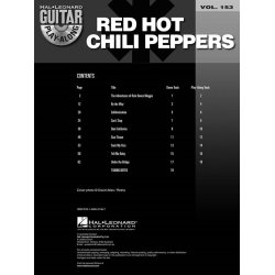 Guitar Play-Along Volume 153: Red Hot Chili Peppers