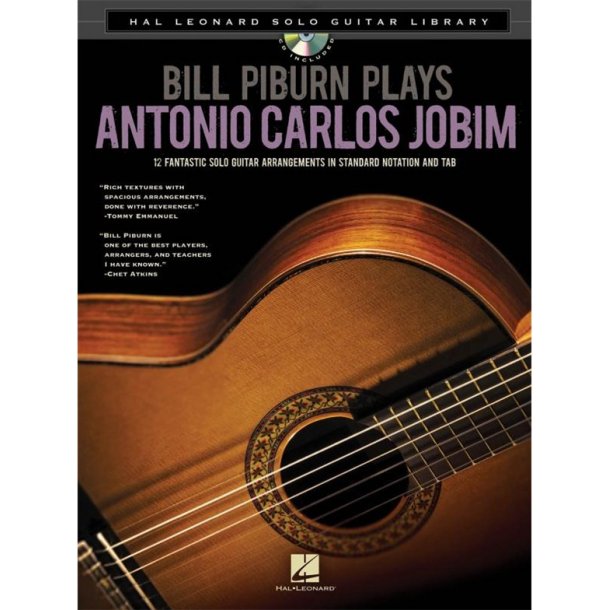 Bill Piburn Plays Antonio Carlos Jobim (Book/CD)