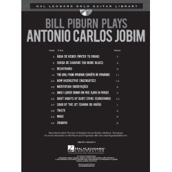 Bill Piburn Plays Antonio Carlos Jobim (Book/CD)