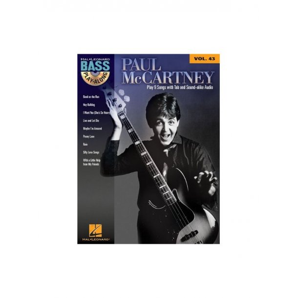 Bass Play-Along Volume 43: Paul McCartney