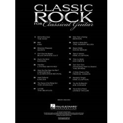 Classic Rock For Classical Guitar
