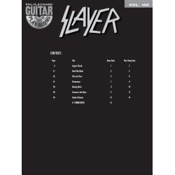Guitar Play-Along Volume 156: Slayer