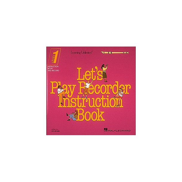 Let's Play Recorder Instruction Book