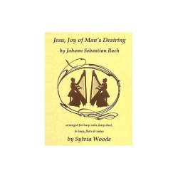 Jesu, Joy Of Man's Desiring Harp, Flute And Voice