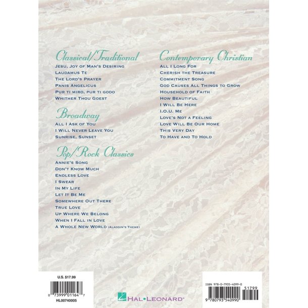 Singer's Wedding Anthology