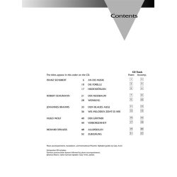 Favorite German Art Songs - Vol. 1