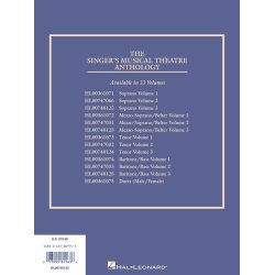 The Singer's Musical Theatre Anthology - Volume 3 : Soprano Book Only