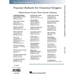 Popular Ballads For Classical Singers (High Voice)