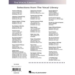 The French Song Anthology : The Vocal Library High Voice