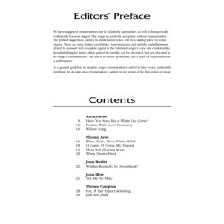 English Songs: Renaissance to Baroque