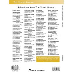 Favorite Spanish Art Songs