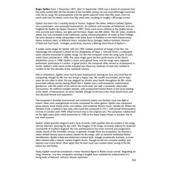 Roger Quilter: 55 Songs