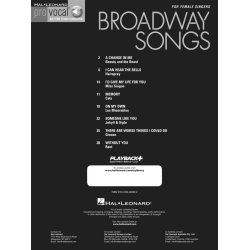 Broadway Songs - For Female Singers