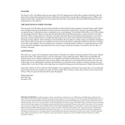 16-Bar Theatre Audition Tenor