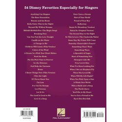 Disney Songs For Singers: High Voice