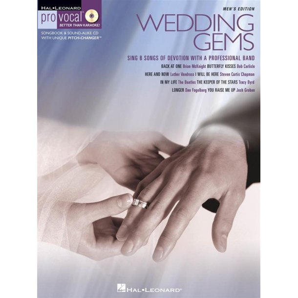 Wedding Gems : Pro Vocal Men's Edition Volume 8