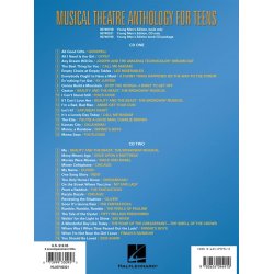 Musical Theatre Anthology for Teens : Young Men's Edition - Accompaniment CD Only