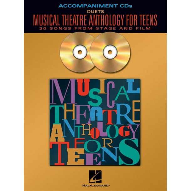 Musical Theatre Anthology for Teens : Duets Accompaniment CD