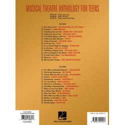 Musical Theatre Anthology for Teens : Duets Accompaniment CD