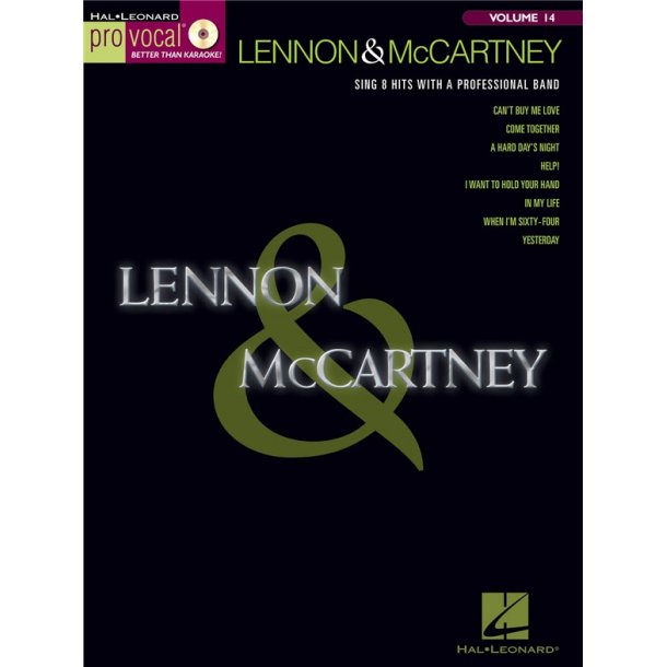 Pro Vocal Volume 14: Lennon And McCartney