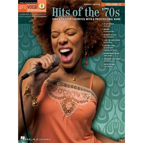 Pro Vocal Women's Edition Volume 32: Hits Of The '70s