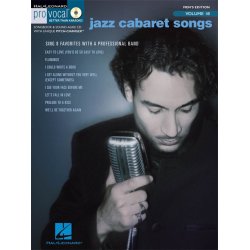 Pro Vocal Men's Edition Volume 48: Jazz Cabaret Songs (Book/CD)