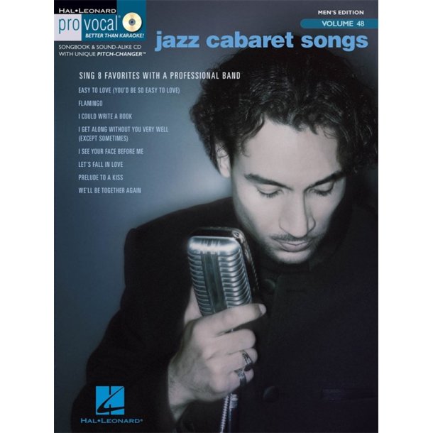 Pro Vocal Men's Edition Volume 48: Jazz Cabaret Songs (Book/CD)
