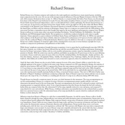Richard Straus: 40 Songs