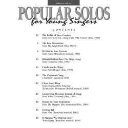Popular Solos for Young Singers