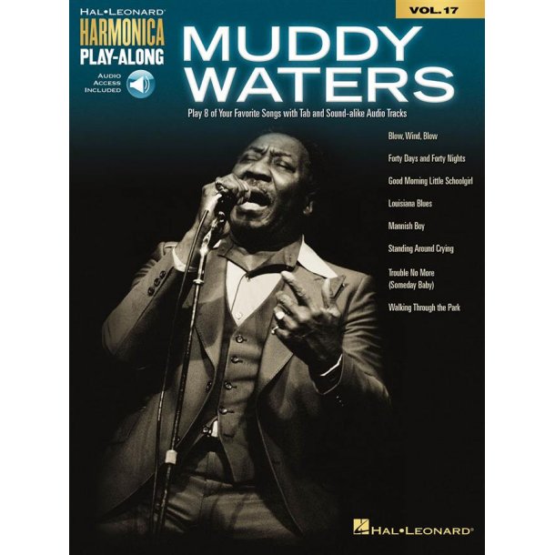 Harmonica Play-Along Volume 17: Muddy Waters (Book/Online Audio)