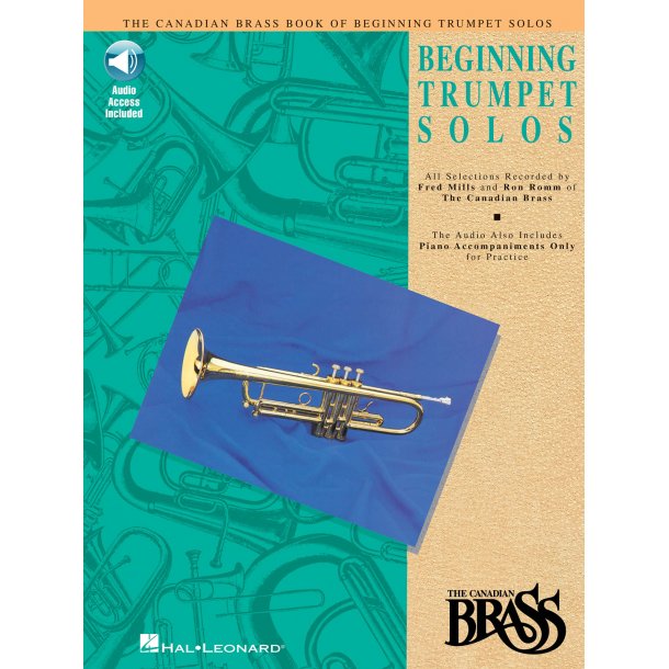 Canadian Brass Book of Beginning Trumpet Solos (Piano / Trumpet)