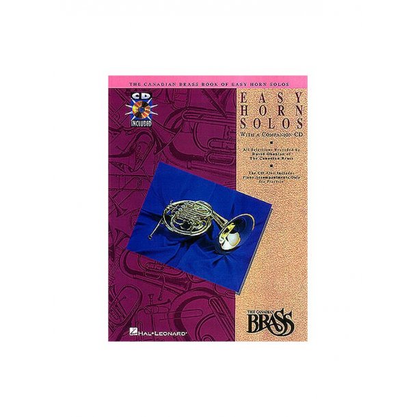 Canadian Brass Book of Easy Horn Solos (French Horn / Piano)