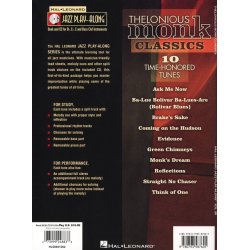 Jazz Play-Along Volume 90: Thelonious Monk Classics