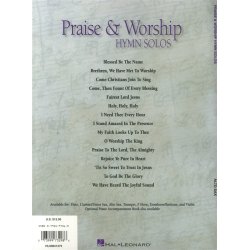 Praise And Worship Hymn Solos - Alto Saxophone