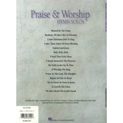 Praise And Worship Hymn Solos - Trombone/Baritone