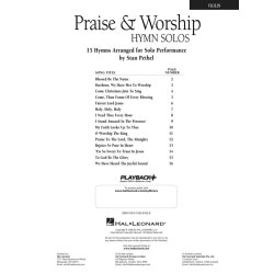 Praise And Worship Hymn Solos - Violin