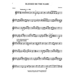 Praise And Worship Hymn Solos - Violin