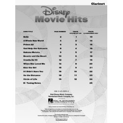 Disney Movie Hits (Clarinet)