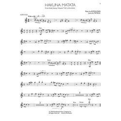 Disney Movie Hits (Alto Saxophone)