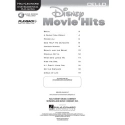 Disney Movie Hits (Cello)